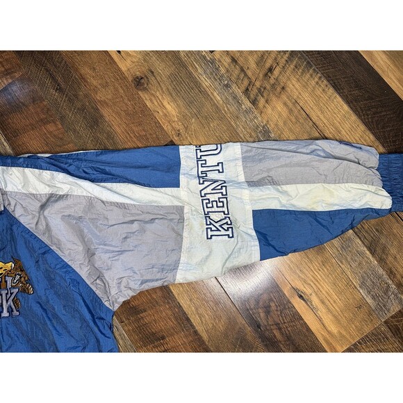Vintage 90's Pro Player Kentucky Wildcats Light Jacket Track Top Mens Blue Sz XL - Picture 4 of 8